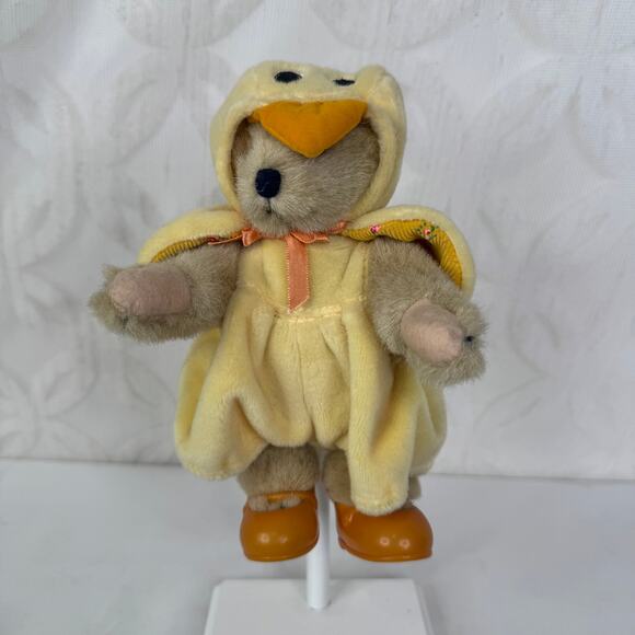 VTG 1982 Muffy Vanderbear Muffy Easter Chick Teddy Bear Plush - Picture 8 of 10